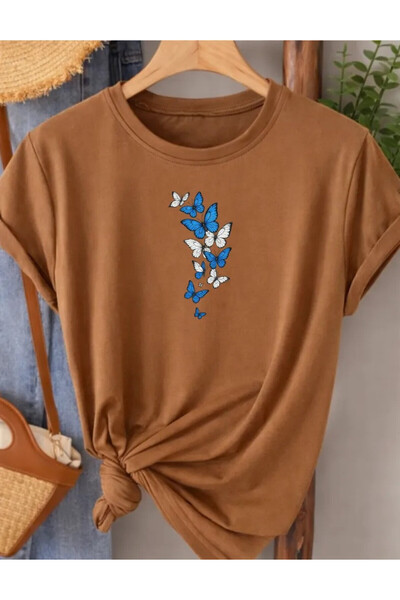 Pink Sky Oversize T-shirt 100% βαμβακερό Unisex Άνετη εφαρμογή Τάση Νέα Σεζόν