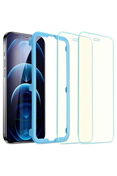 ESR (2-Pack) Anti Blue Light Tempered Glass iPhone 12 Pro Max (With Easy Inst...