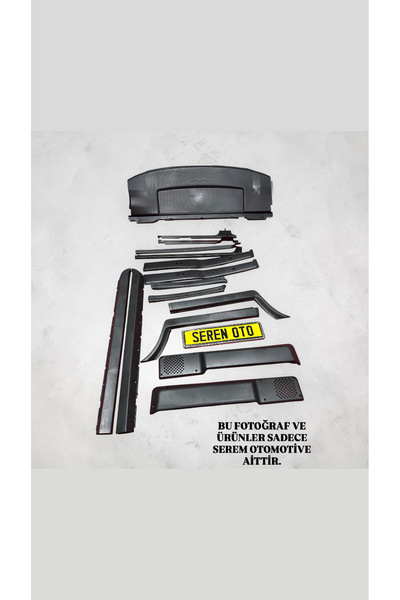 SEREN OTOMOTİV DOĞAN KARTAL ŞAHİN UYUMLU PANDİZOT + MARŞPİYEL PLASTİK TAKIM +...