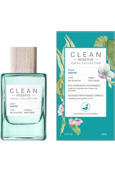 Clean , H2Eau Waterfall, Eau De Parfum, Unisex, 100 ml