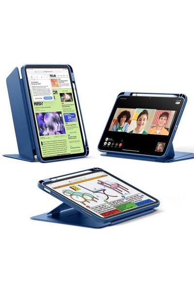 ESR Θήκη Flip Magnetic with Pencil Holder Blue iPad 10th/11th