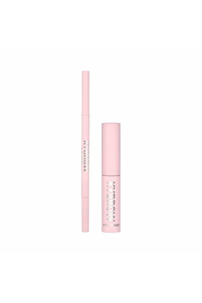 Kylie Cosmetics Kybrow, Creion cremă pentru sprâncene și pensulă 2-în-1, 002,...