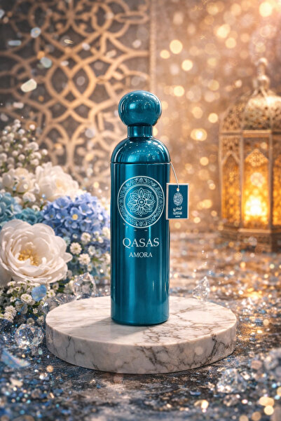 QASAS Unisex Άρωμα Αμόρα 100ml, Φρέσκο Λουλουδάτο Άρωμα, Εκλεπτυσμένο και Ευέ...
