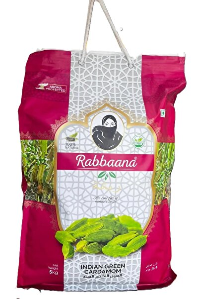 RABBAANA هيل هندي فاخر Rabbana، حجم 8 مل، كيس بوزن 5 كغ