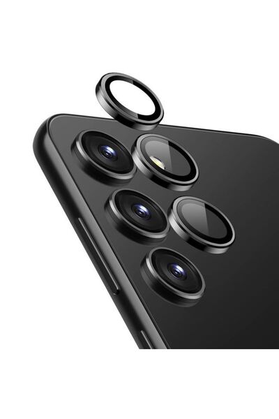 SiPro Siipro Lens Camera Tempered Glass Black Samsung Galaxy S24 Plus/S25 Plus