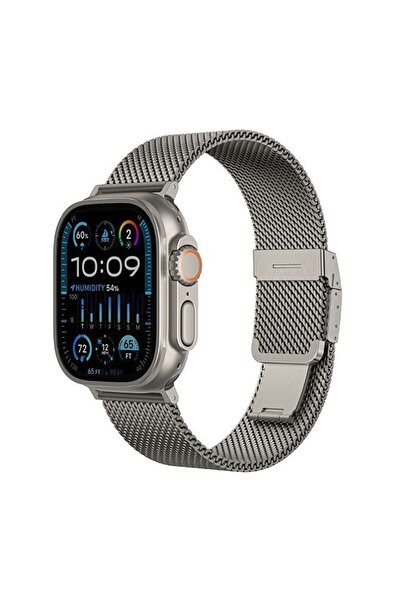 Amazingthing Λουράκι Titan Premium Μεταλλικό Τιτάνιο Apple Watch 44/45/46/49mm