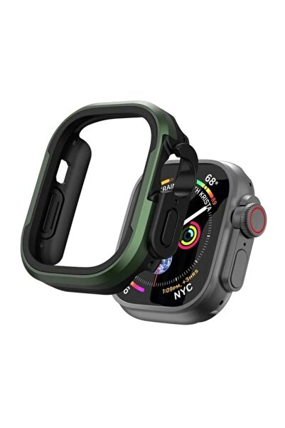 WIWU iShield Armor Shockproof Case Green Apple Watch 45mm
