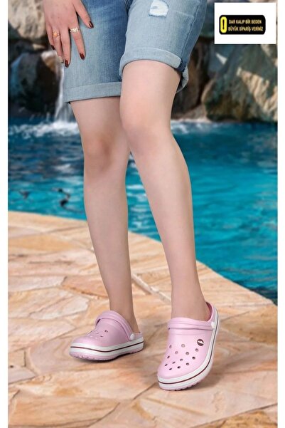 Akınal Bella Παντόφλες Unisex Powder Burgundy Sabo Hospital