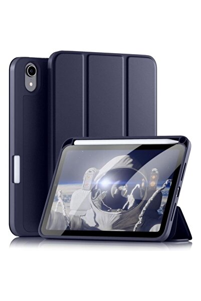 Orso Θήκη Soft TPU Flexible Pencil Holder Dark Blue iPad Mini 6/7