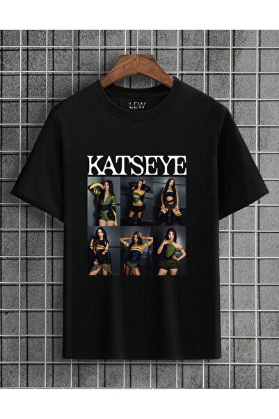 lovver Μπλουζάκι Katseye Group Special Design Premium Printing από βαμβάκι πο...