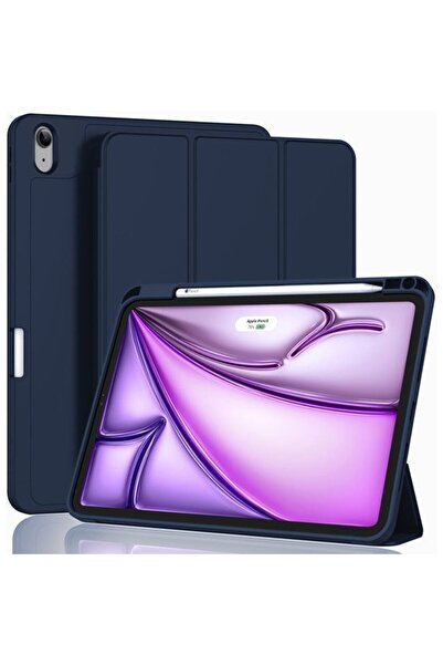 Orso Θήκη Soft TPU Flexible Pencil Holder Dark Blue iPad Air 13