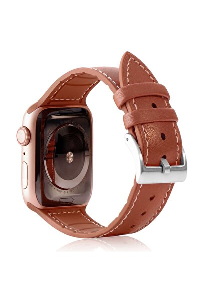 Other Stoband Hera Genuine Leather Brown Λουράκι Apple Watch 38/40/41/42mm Se...