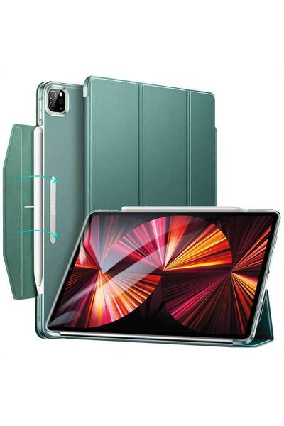 ESR Ascend Trifold with Clasp Forest Green iPad Pro 12,9 2021/2022