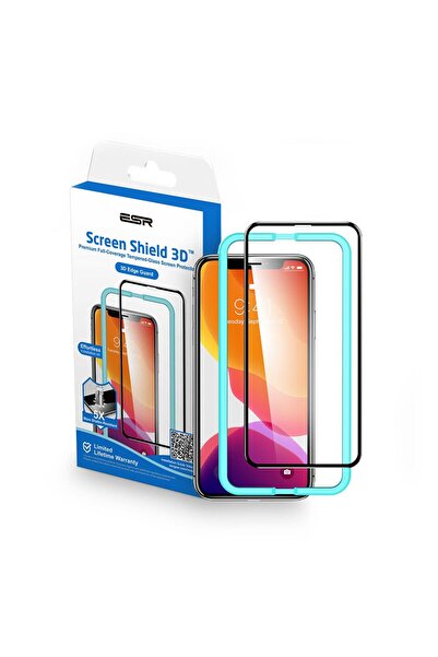 ESR Premium Quality Full Cover Tempered Glass iPhone 11 Pro (With Easy Instal...