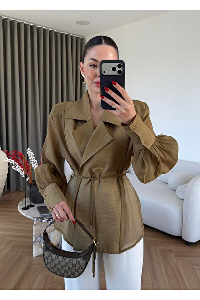 My Blog Διαφανές πουκάμισο με επένδυση από ελαιόλαδο και δεμένες λεπτομέρειες...