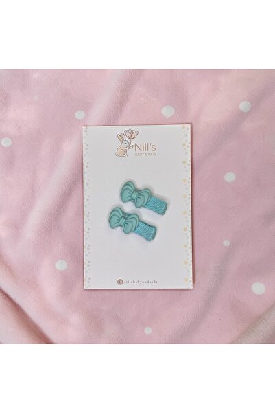 Nills Baby & Kids Fiyonk Pens Toka – Renkli Fiyonk Çocuk Saç Tokası 2’li Set