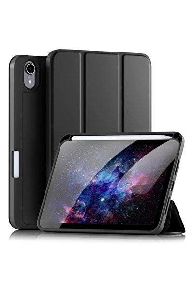 Orso Θήκη Soft TPU Flexible Pencil Holder Black iPad Mini 6/7