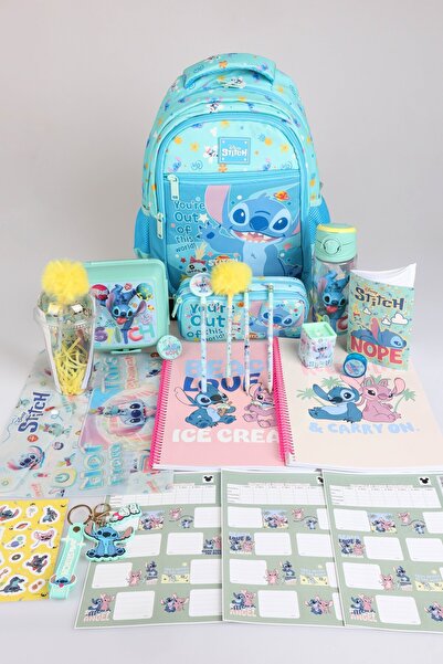 Stitch DEKOMUS İLE LİSANSLI "GALAXY POP KOLEKSİYONU" OKUL KIRTASİYE SETİ OKUL...