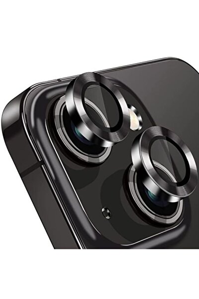 SiPro Siipro Lens Camera Tempered Glass Black iPhone 15/15 Plus