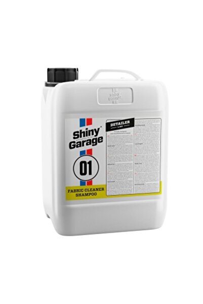 Shiny Garage Σαμπουάν Καθαρισμού Υφασμάτινων Ταπετσαριών 5L