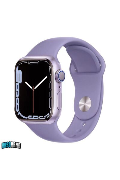 Orso Lavender Silicone Λουράκι Apple Watch 44/45/46/49mm