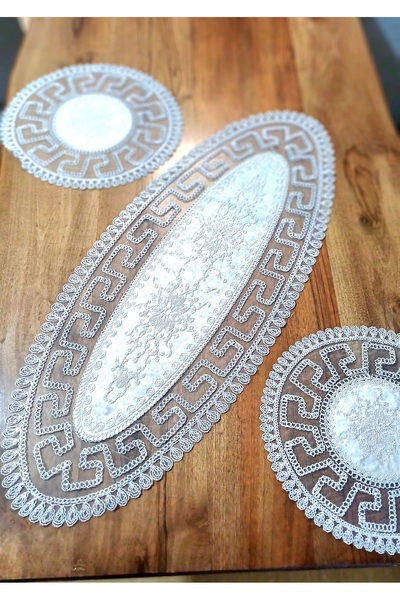 Neweste Σετ τραπεζιού σαλονιού 3 τεμαχίων, τραπεζάκι σαλονιού, κάλυμμα κονσόλ...