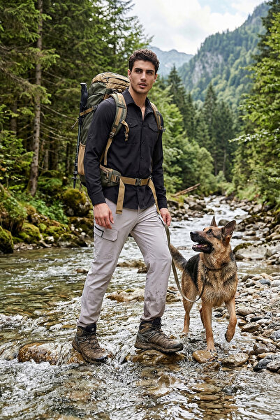 Buratti Ανδρικό Παντελόνι Κανονικής Μέσης, Στενό Μπατζάκι, Υδατοαπωθητικό, γι...