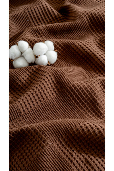 Comfort Craft غطاء سرير مزدوج عصري منسوج مربع الشكل - غطاء سرير من القطن المر...