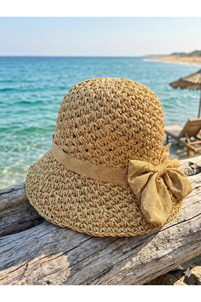 PIECE SIGNATURE 100% Χαρτί, Χειροποίητο, Ψάθινο Καπέλο για Γυναίκες (Μέγεθος ...