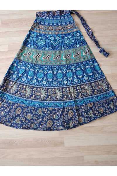 anne moda ankara Ethnic, Bohemian, 100% βαμβάκι, Organic Dye, Long, Wrap φούστα