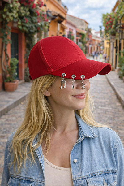 sema aksesuar Καπέλο με 3 τρύπες για διακοσμητικά στοιχεία