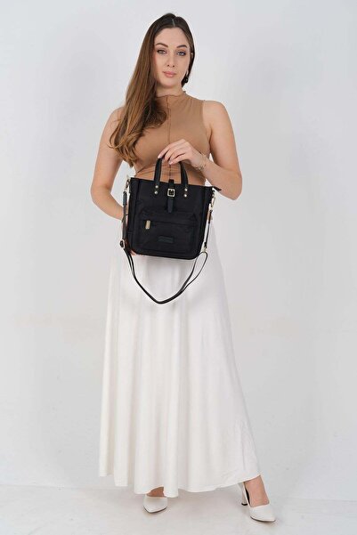Silver Polo Sp1218 Women's Handbag Black