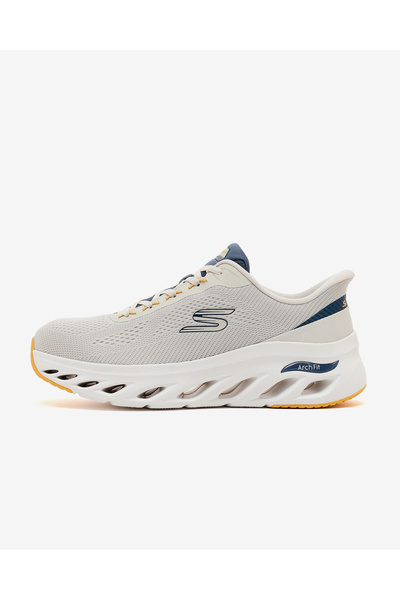 SKECHERS حذاء رياضي طبيعي للرجال من ARCH FIT GLIDE-STEP 232530 NAT