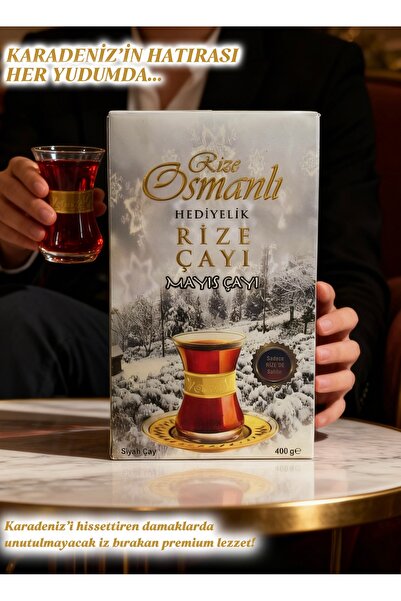 Rize Osmanlı Hediyelik 400 Gr Mayıs Çayı Siyah Dökme Çay