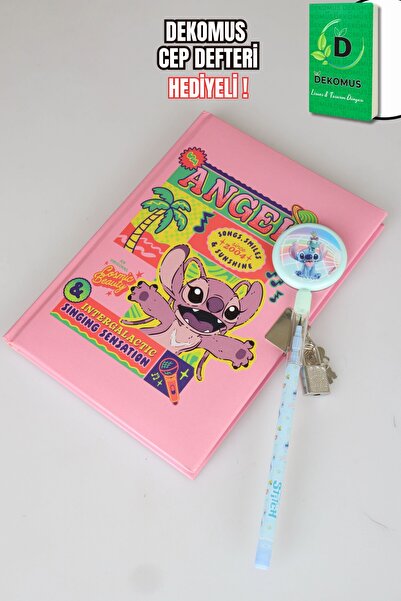 Stitch x Αδειοδοτημένο αναμνηστικό σημειωματάριο και ημερολόγιο με κλειδαριά ...