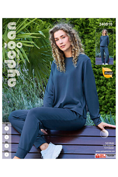 AYDOĞANTEXS Aydoğan 240910 Cupra Bis.U.Kol Track Suit Set