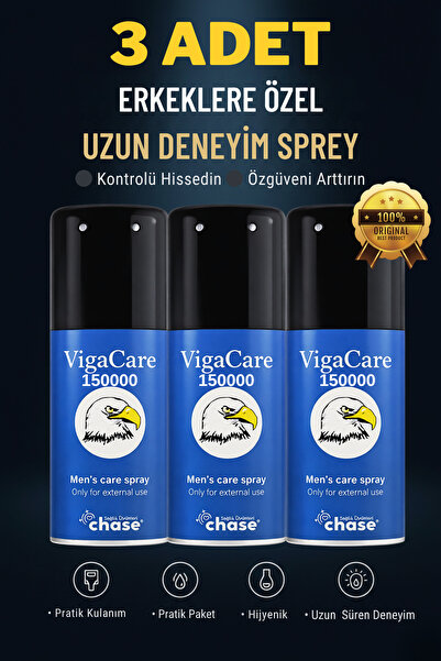 Chase 150000 Uzun Deneyim Sprey 3 Adet Set