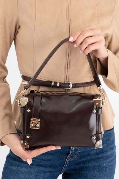 Monte Lui Matthew Cox Women's Shoulder Bag Byn2414 Brown