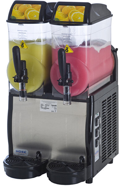VANCH 12 L Slush Makinesi Çift Hazneli Granita Karlı Buz Makinesi