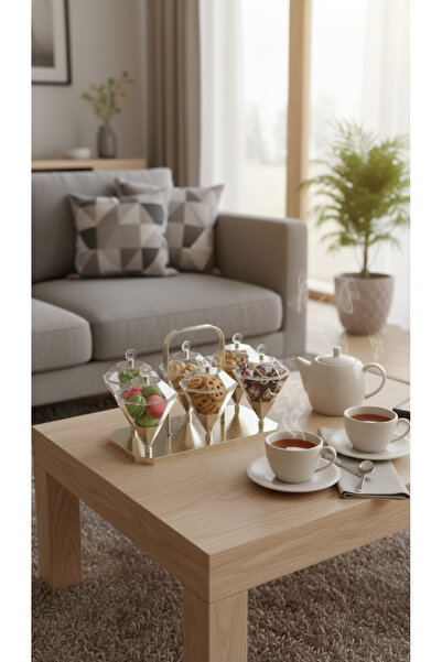 Generic Dessert Serving Set - Adds a Touch of Elegance to Your Guests."