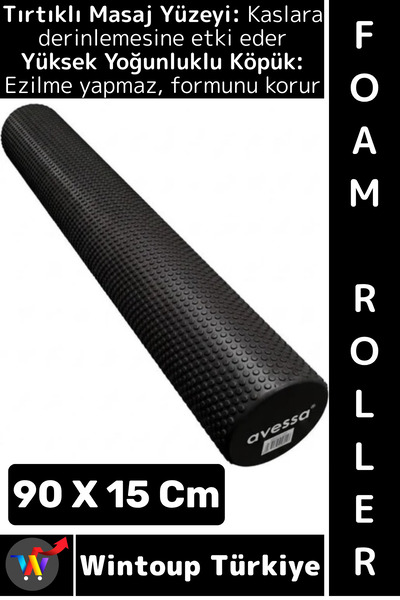 Wintoup # FoamRoller Αθλητική Άσκηση Γυμναστικής Πιλάτες Γιόγκα Διατάσεις Πόδ...