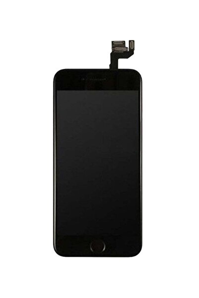 no markte شاشة LCD مع واجهة الصحف لهاتف آبل آيفون 6S باللون الأسود