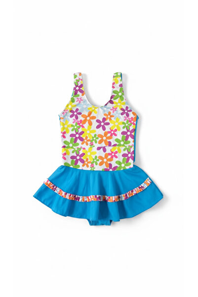 Nilmay mayo Κοριτσίστικο Φόρεμα-Μαγιό με Φούστα