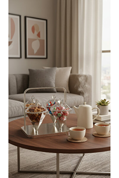 Generic Dessert Serving Set - Adds a Touch of Elegance to Your Guests."