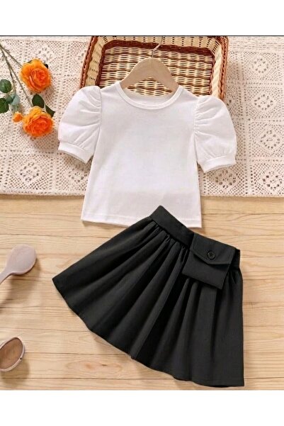 shop Gabrdin Skirt Bag with Belt, 2-Piece Summer Combination