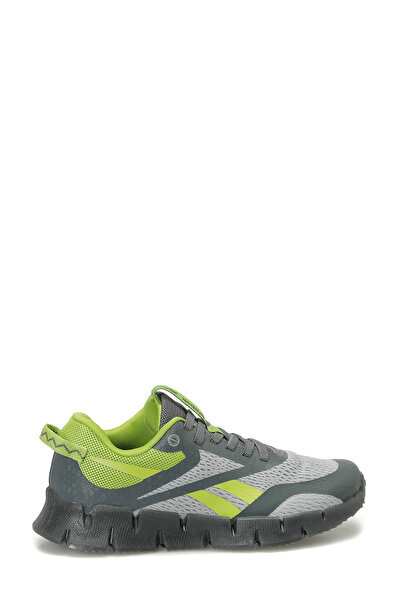 Reebok ZIG N GLOW 3 ELASTIC LACE Gri Unisex Çocuk Koşu Ayakkabısı