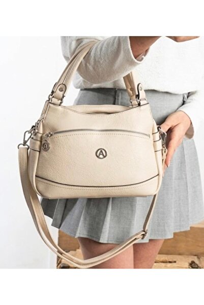 OZ&BU Women's 5-Compartment Multi-Compartment Bag – Soft Faux Leather, Stylis...