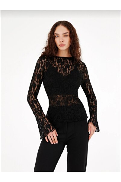 Efira Μπλούζα με δαντέλα