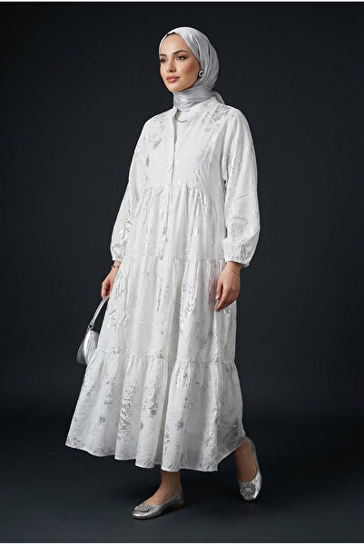 Kirazca Butik Γυναικείο έθνικ κομψό φόρεμα χιτζάμπ μακρύ φόρεμα