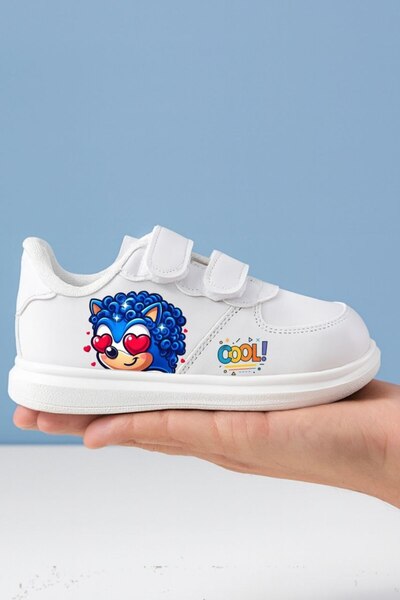 archiepet Παιδικά αθλητικά παπούτσια με στάμπα Cool Heart Eye Blue Character